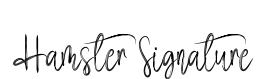 Hamster Signature