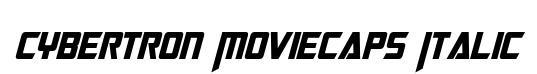 Cybertron Moviecaps Italic