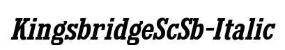 KingsbridgeScSb-Italic