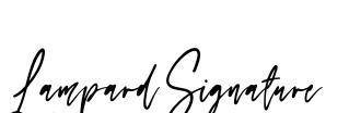 Lampard Signature