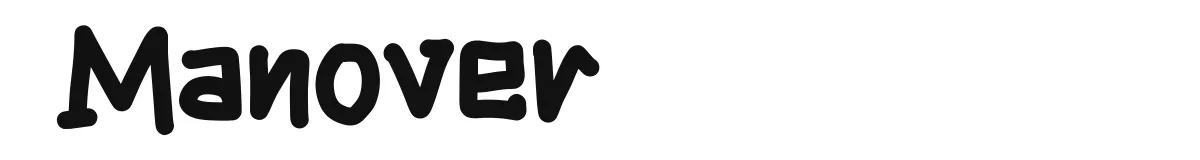Manover font preview