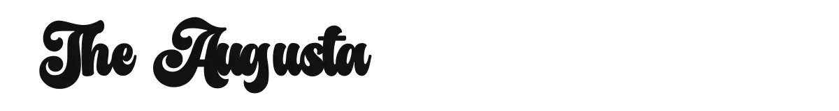 The Augusta original font preview