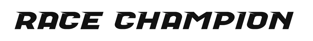 Race Champion original font preview