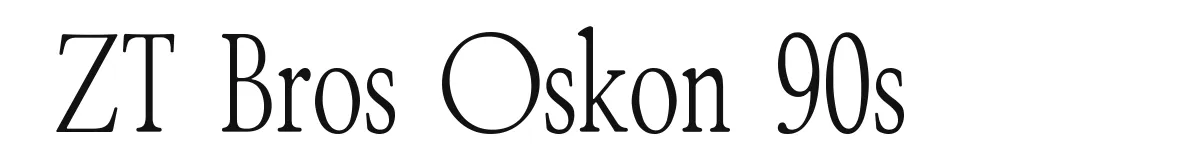 ZT Bros Oskon 90s Ztbrososkon90s Light preview