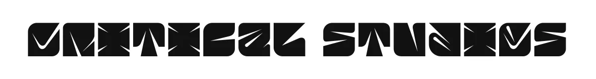Critical Studies original font preview