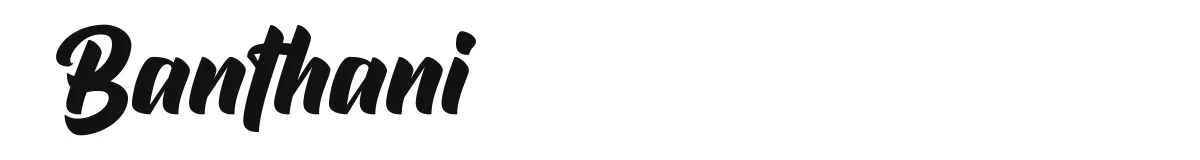 Banthani font preview