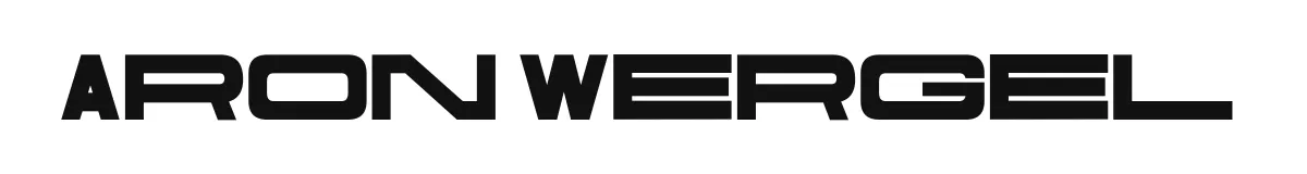 Aron Wergel original font preview