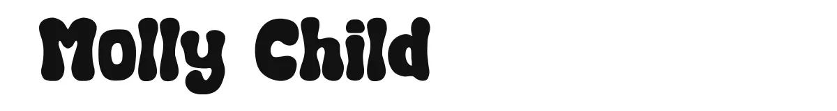 Molly Child font preview