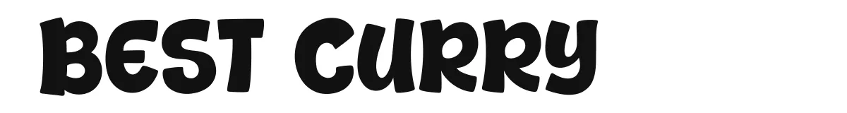 Best Curry original font preview
