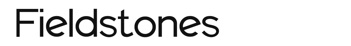 Fieldstones original font preview