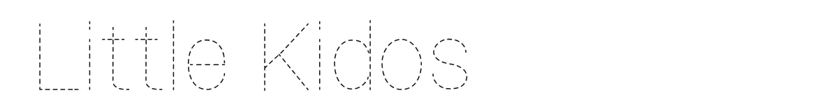 Little Kidos font preview