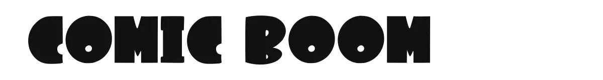 Comic Boom font preview