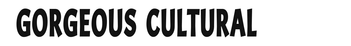 Gorgeous Cultural font preview