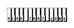 Play That Song original font preview