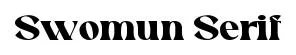Swomun Serif
