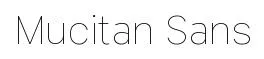 Mucitan Sans