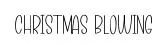 Christmas Blowing