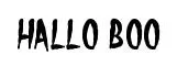 Hallo Boo