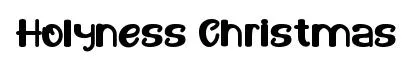 Holyness Christmas