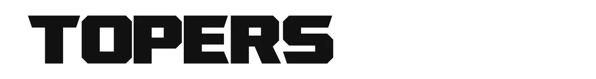 Topers font preview