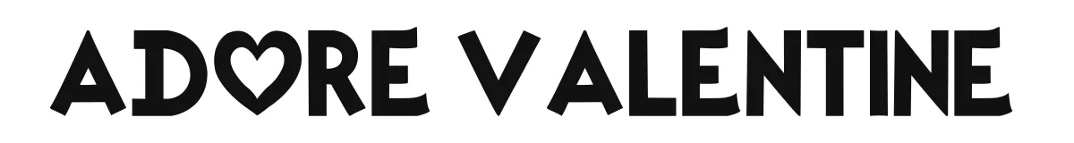 Adore Valentine font preview