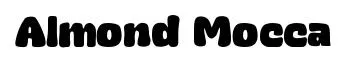 Almond Mocca font preview
