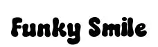 Funky Smile font preview