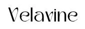 Velavine font preview