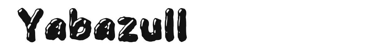 Yabazull font preview