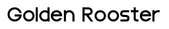 Golden Rooster font preview