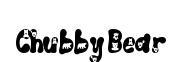 Chubby Bear original font preview