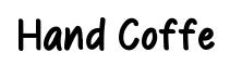 Hand Coffe original font preview