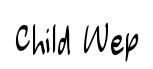 Child Wep font preview