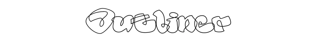 Outliner original font preview