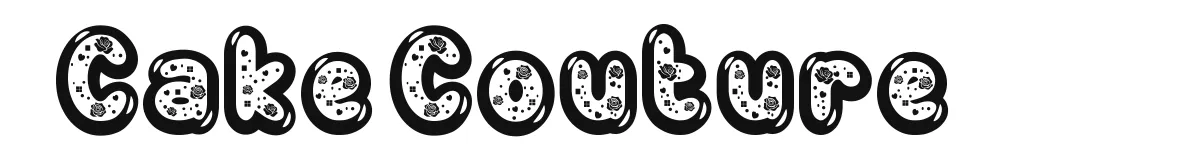 Cake Couture font preview