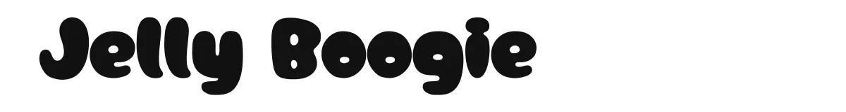 Jelly Boogie font preview