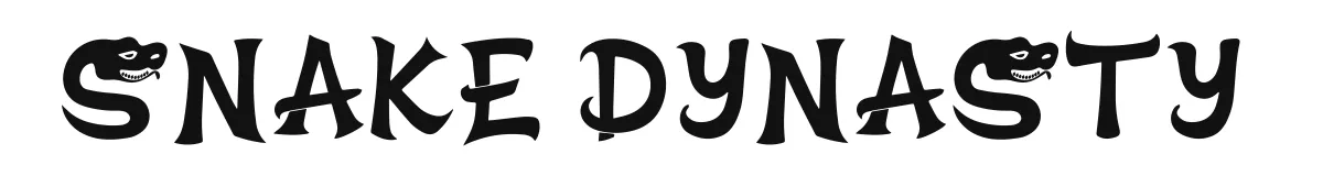 Snake Dynasty original font preview