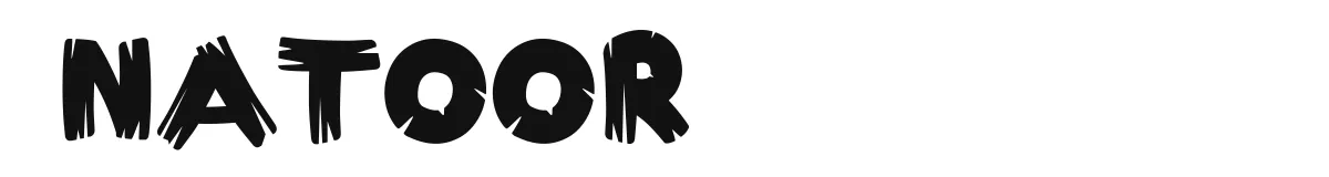 Natoor font preview
