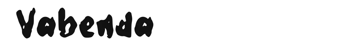 Vabenda original font preview