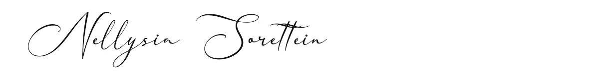 Nellysia Sorettein font preview