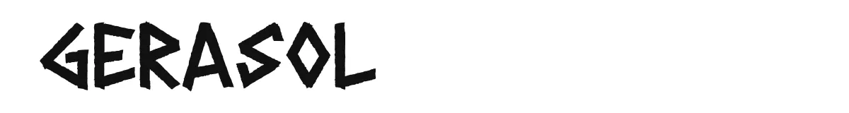 Gerasol font preview
