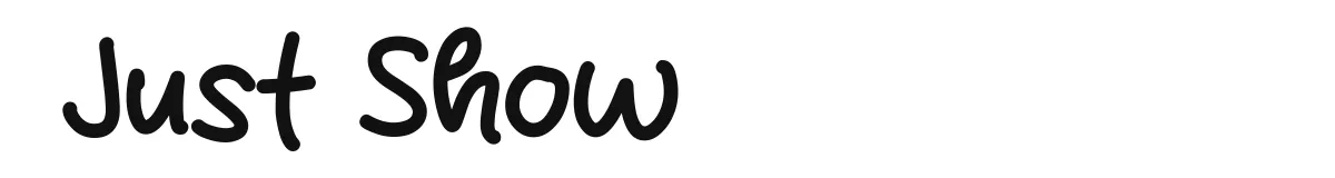 Just Show original font preview