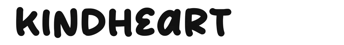Kindheart original font preview