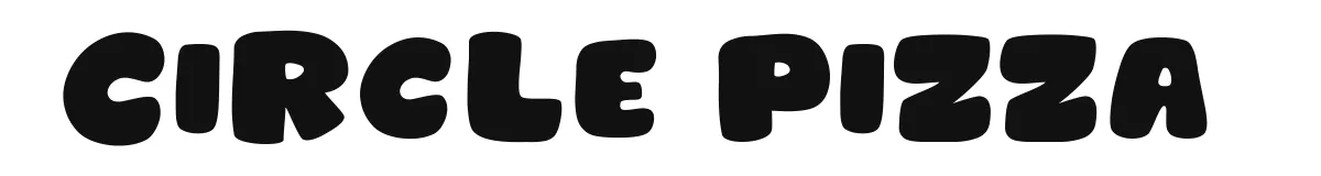 Circle Pizza font preview
