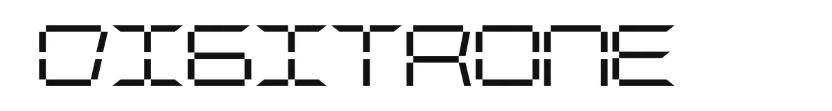 Digitrone Bold preview