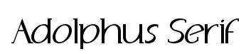 Adolphus Serif