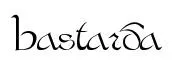 Bastarda original font preview