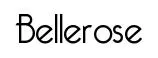 Bellerose original font preview
