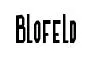 Blofeld original font preview