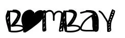 Bombay original font preview